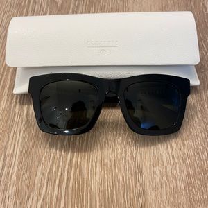 Electric ‘Crasher’ Black sunglasses - polarized